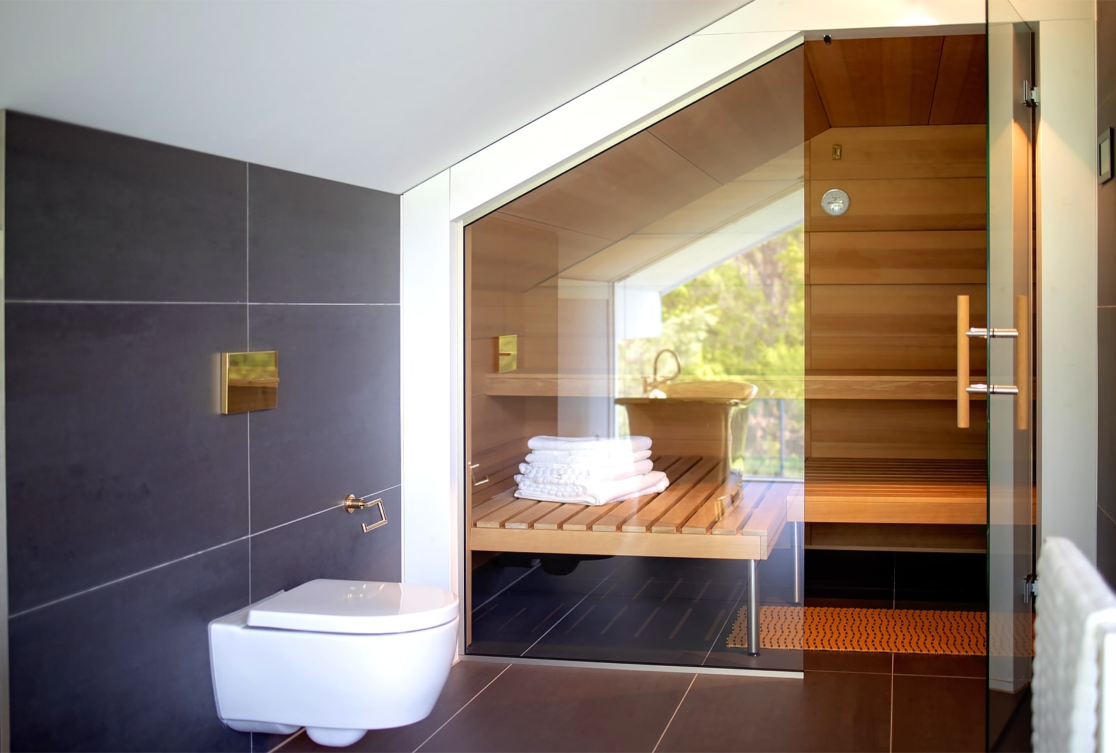 Сауна кабина для квартиры - маленькая парилка