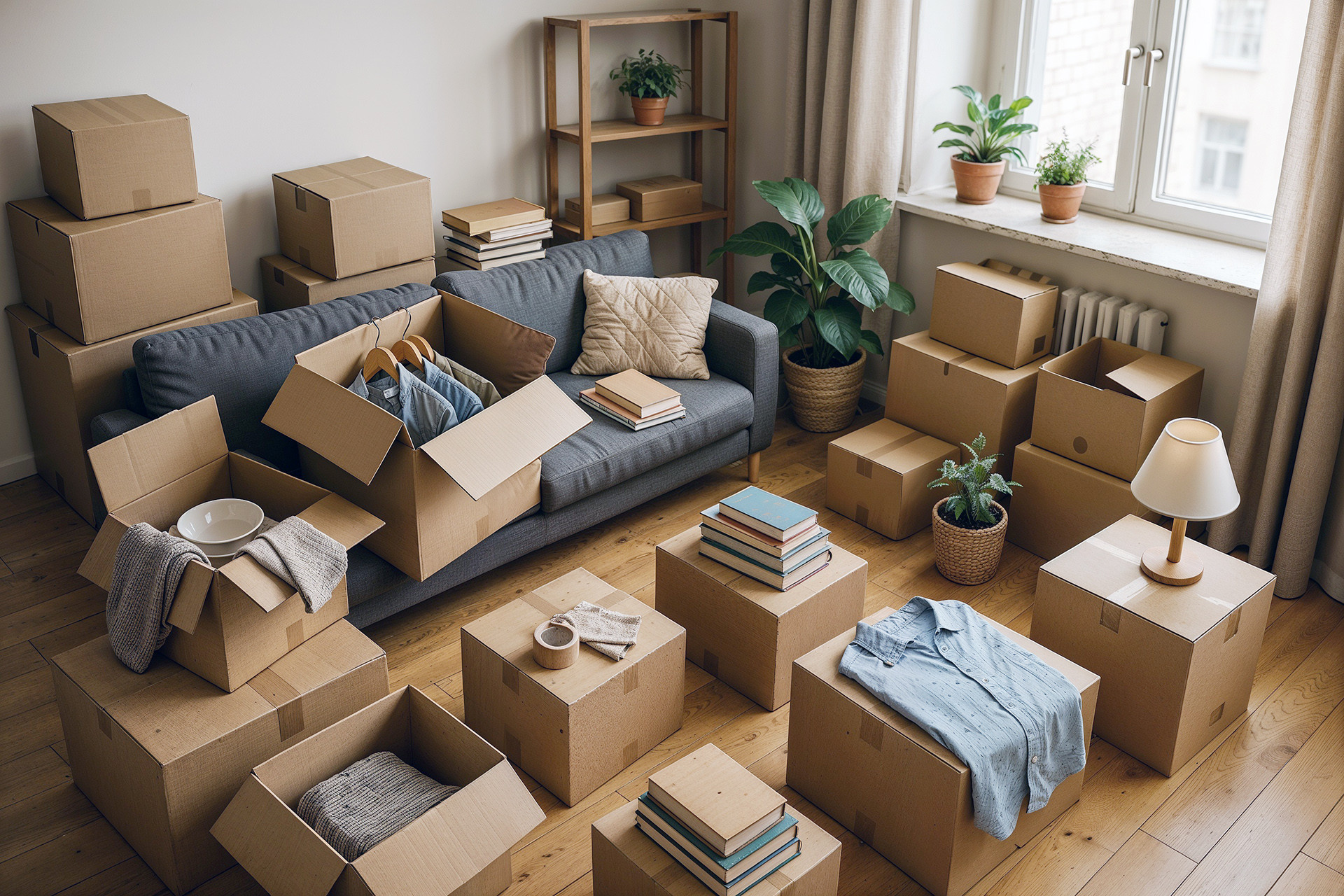 Хранение вещей в квартире